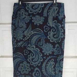 LuLaRoe Cassie Pencil Skirt- size Large